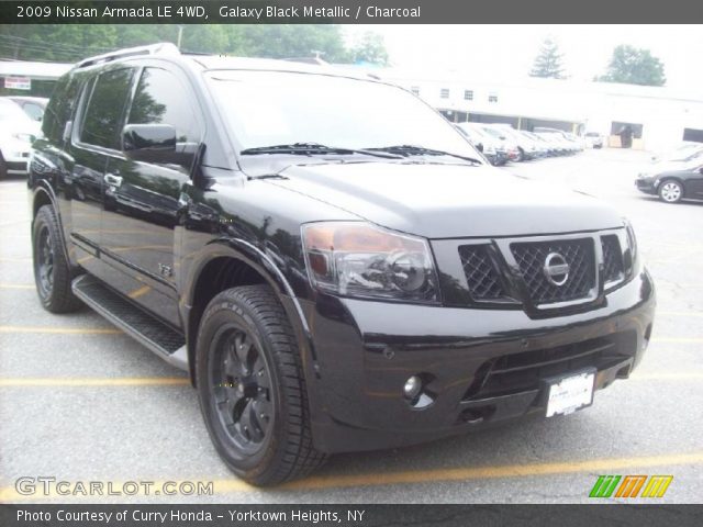 2009 Nissan Armada LE 4WD in Galaxy Black Metallic