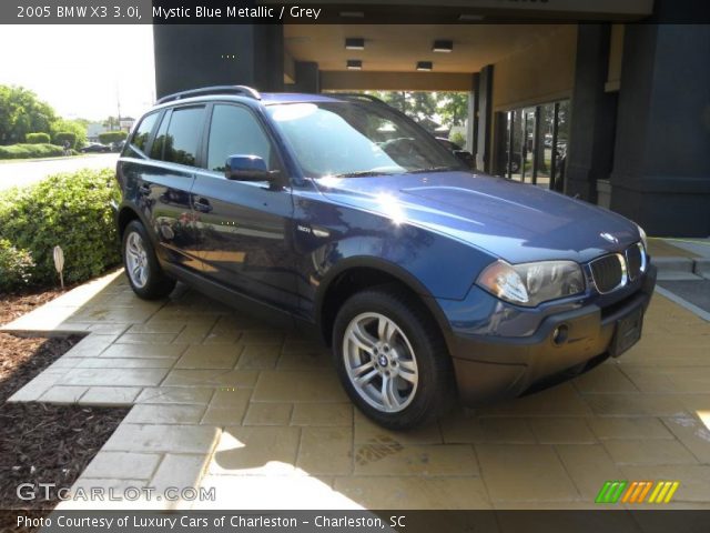2005 BMW X3 3.0i in Mystic Blue Metallic