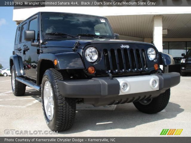 2010 Jeep Wrangler Unlimited Sahara 4x4 in Black