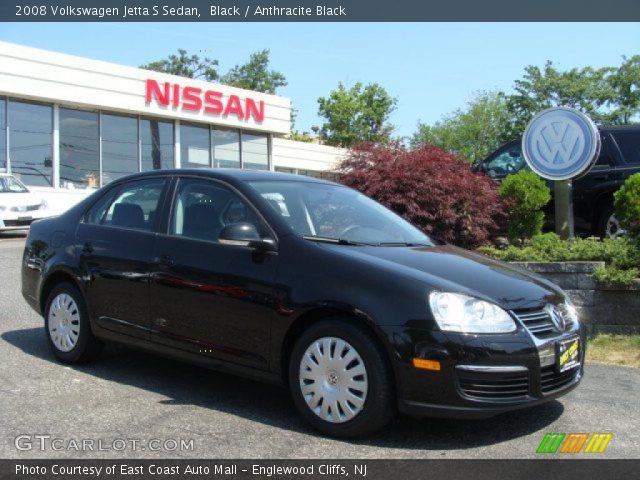 2008 Volkswagen Jetta S Sedan in Black