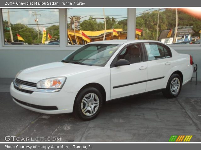 2004 Chevrolet Malibu Sedan in White