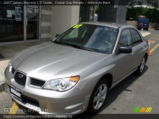 2007 Subaru Impreza 2.5i Sedan in Crystal Gray Metallic