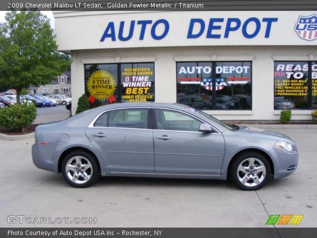 2009 Chevrolet Malibu LT Sedan in Golden Pewter Metallic