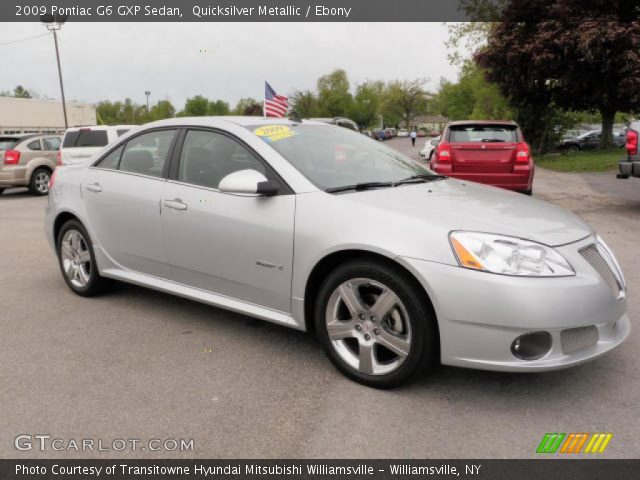 2009 Pontiac G6 GXP Sedan in Quicksilver Metallic