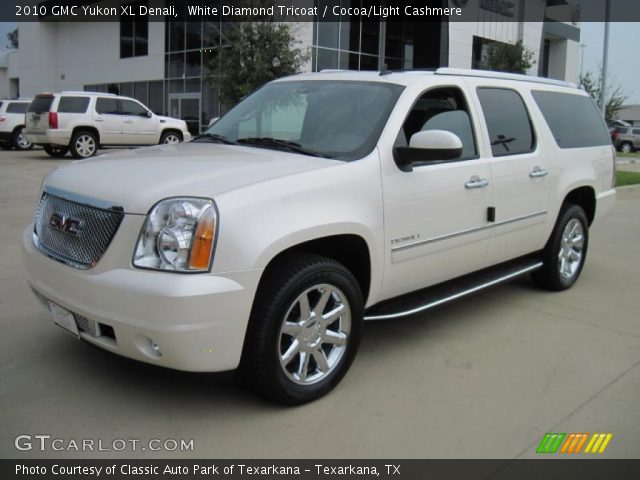 2010 GMC Yukon XL Denali in White Diamond Tricoat