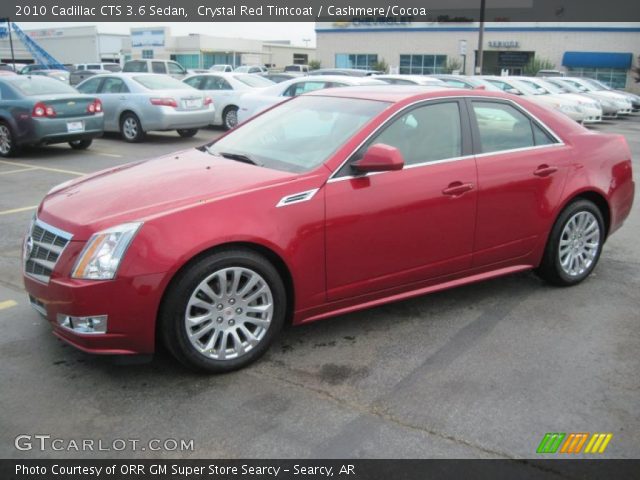 2010 Cadillac CTS 3.6 Sedan in Crystal Red Tintcoat