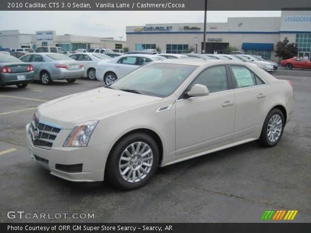 2010 Cadillac CTS 3.0 Sedan in Vanilla Latte