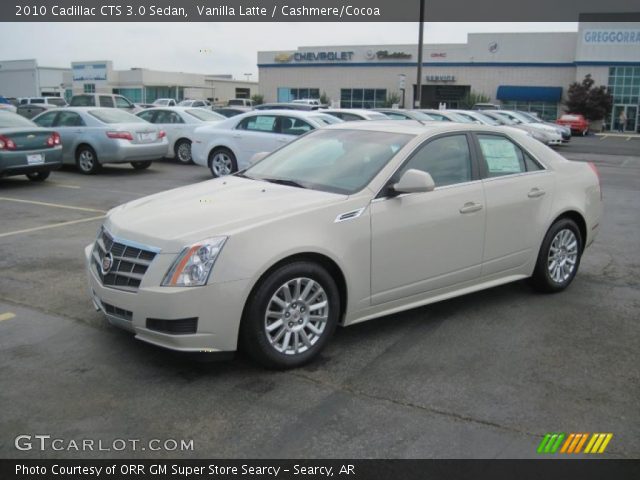 2010 Cadillac CTS 3.0 Sedan in Vanilla Latte