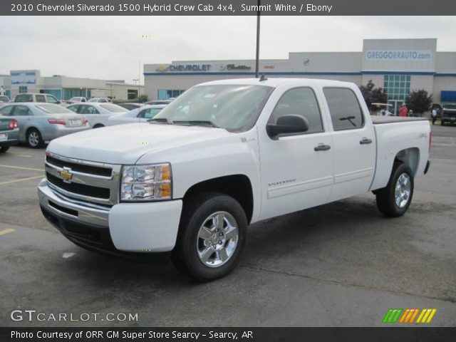 2010 Chevrolet Silverado 1500 Hybrid Crew Cab 4x4 in Summit White