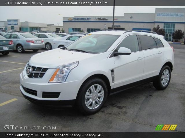 2010 Cadillac SRX V6 in Platinum Ice Tricoat