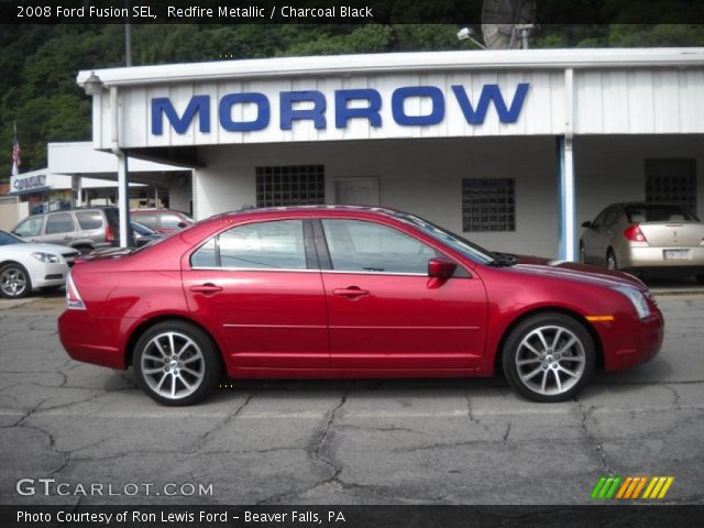 2008 Ford Fusion SEL in Redfire Metallic