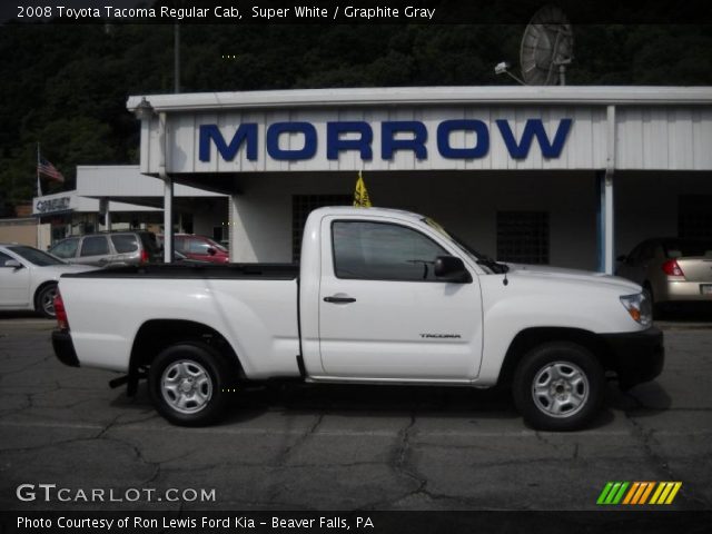 2008 Toyota Tacoma Regular Cab in Super White
