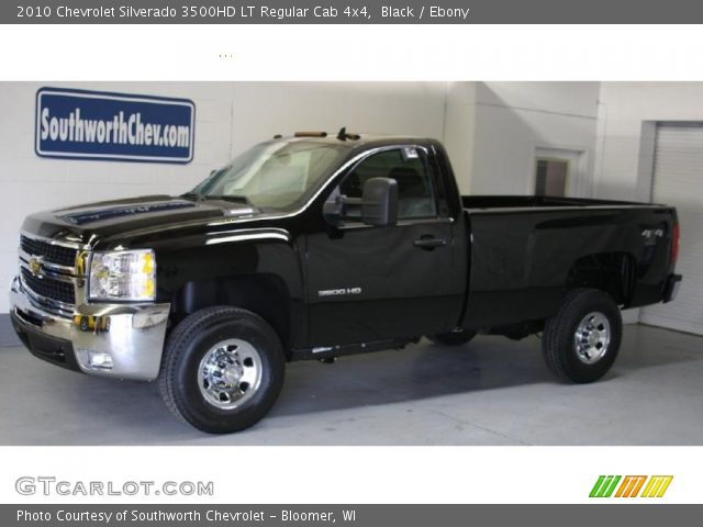 2010 Chevrolet Silverado 3500HD LT Regular Cab 4x4 in Black