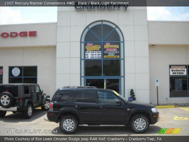 2007 Mercury Mariner Convenience 4WD in Black