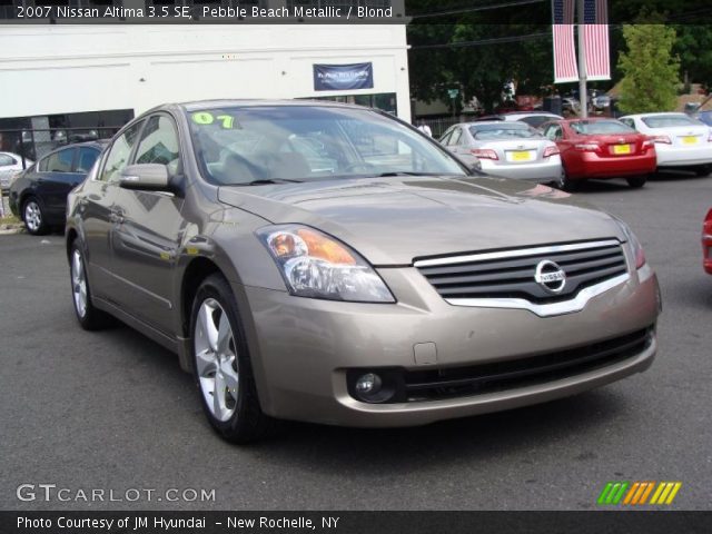 2007 Nissan Altima 3.5 SE in Pebble Beach Metallic