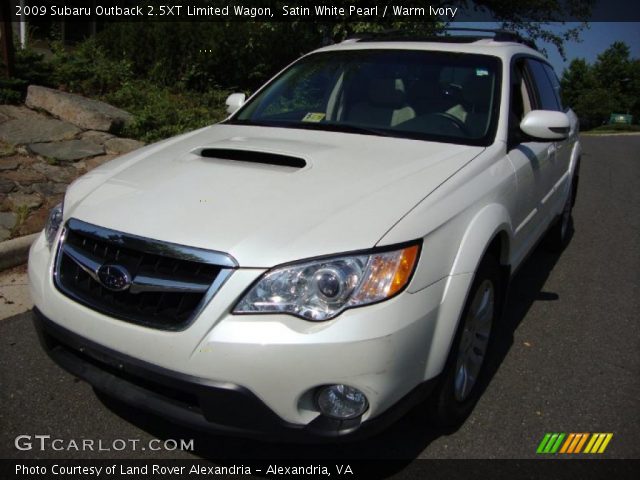 2009 Subaru Outback 2.5XT Limited Wagon in Satin White Pearl