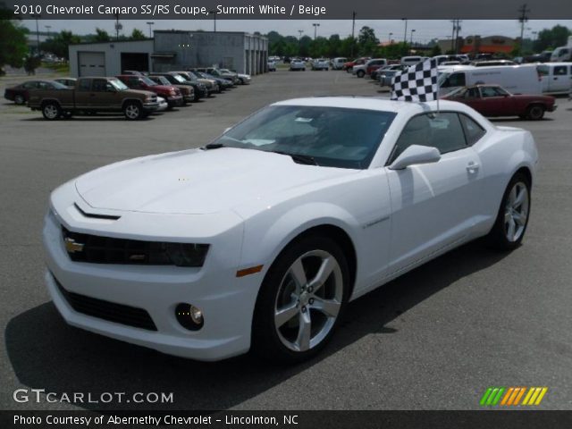 2010 Chevrolet Camaro SS/RS Coupe in Summit White