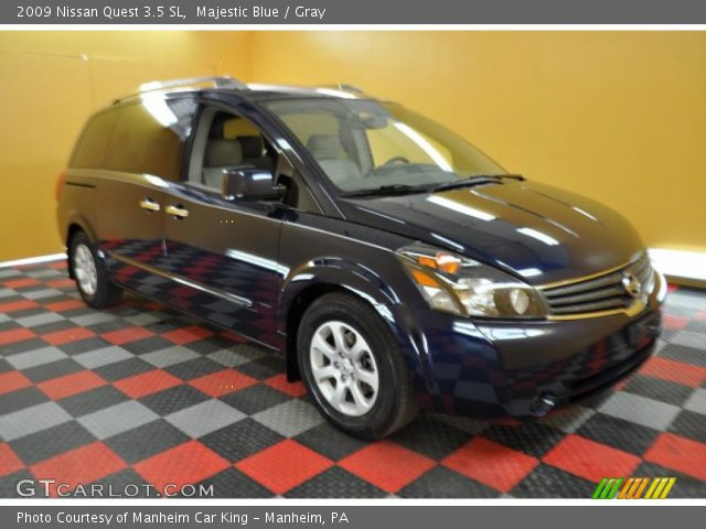 2009 Nissan Quest 3.5 SL in Majestic Blue