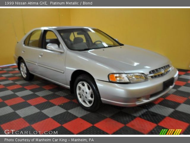 1999 Nissan Altima GXE in Platinum Metallic