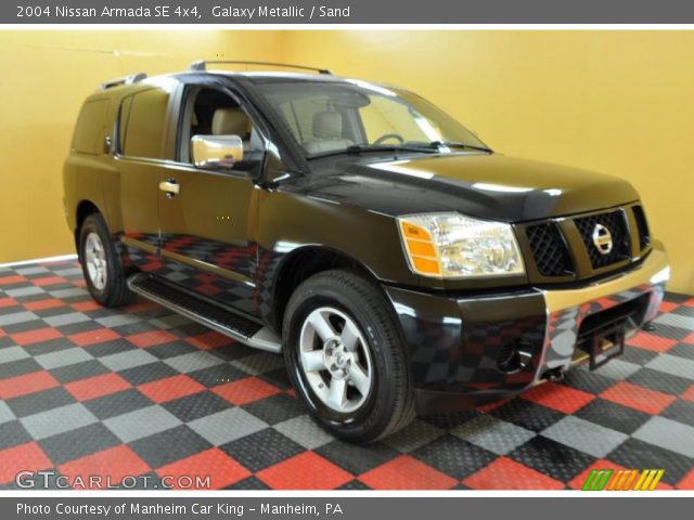 2004 Nissan Armada SE 4x4 in Galaxy Metallic