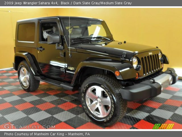 2009 Jeep Wrangler Sahara 4x4 in Black