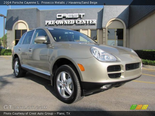 2004 Porsche Cayenne S in Prosecco Metallic