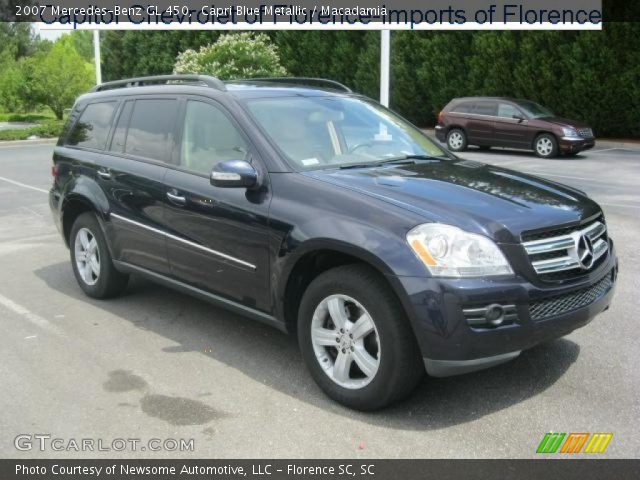 2007 Mercedes-Benz GL 450 in Capri Blue Metallic