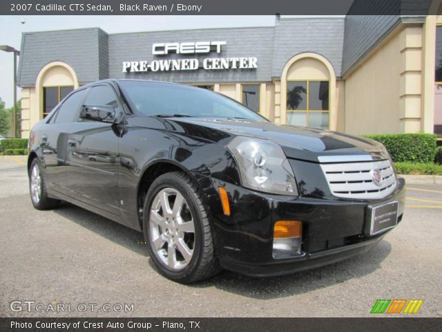 2007 Cadillac CTS Sedan in Black Raven