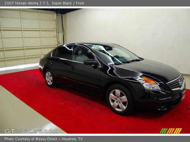 2007 Nissan Altima 2.5 S in Super Black