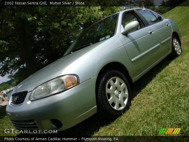 2002 Nissan Sentra GXE in Molten Silver