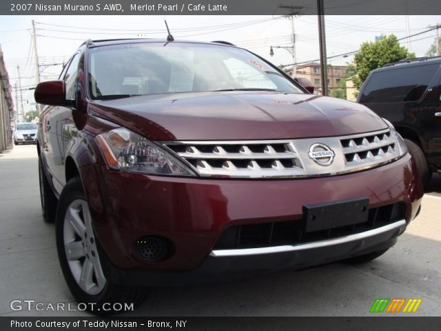 2007 Nissan Murano S AWD in Merlot Pearl