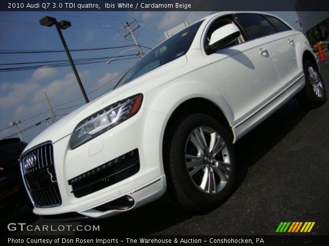 2010 Audi Q7 3.0 TDI quattro in Ibis White