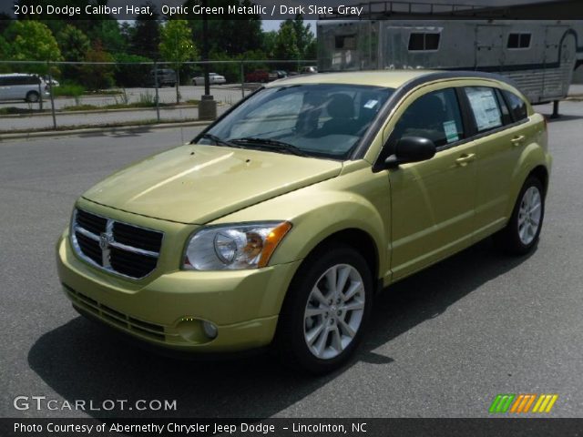 2010 Dodge Caliber Heat in Optic Green Metallic