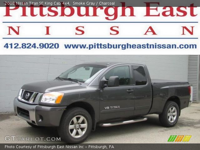 2008 Nissan Titan SE King Cab 4x4 in Smoke Gray