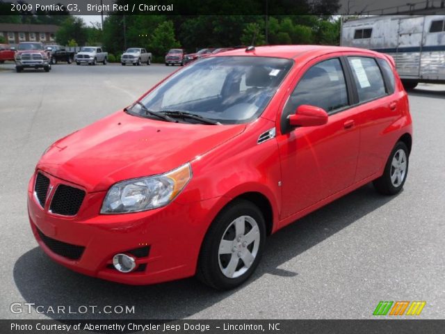 2009 Pontiac G3  in Bright Red