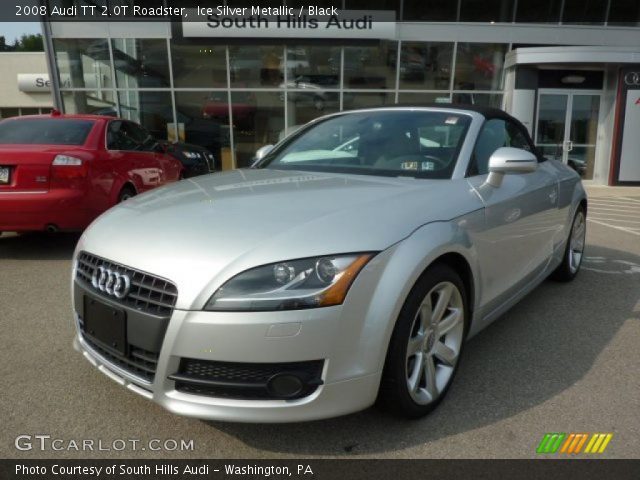 2008 Audi TT 2.0T Roadster in Ice Silver Metallic