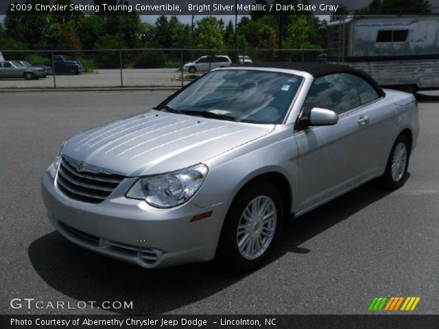 2009 Chrysler Sebring Touring Convertible in Bright Silver Metallic