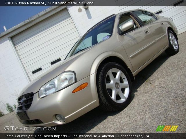 2001 Nissan Maxima SE in Sunlit Sand Metallic