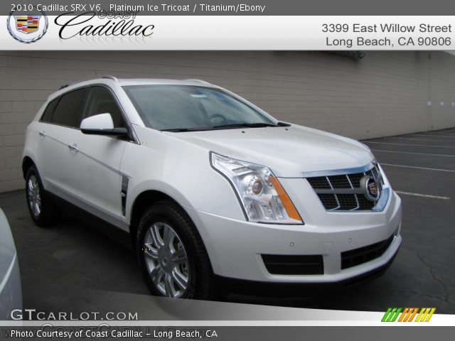 2010 Cadillac SRX V6 in Platinum Ice Tricoat