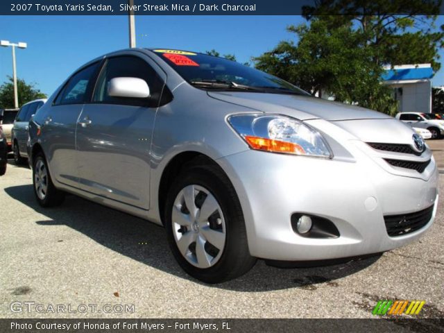 2007 Toyota Yaris Sedan in Silver Streak Mica