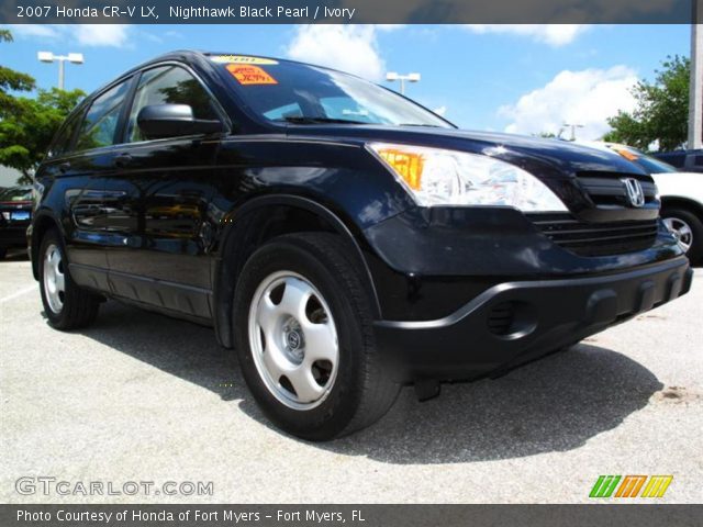 2007 Honda CR-V LX in Nighthawk Black Pearl