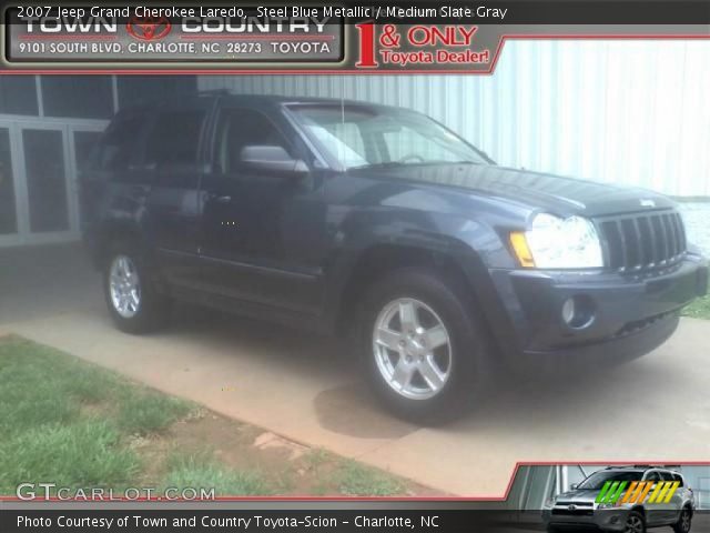 2007 Jeep Grand Cherokee Laredo in Steel Blue Metallic