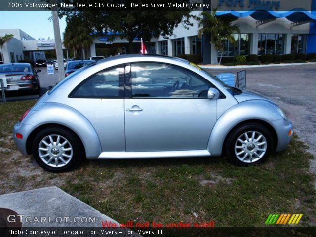 2005 Volkswagen New Beetle GLS Coupe in Reflex Silver Metallic