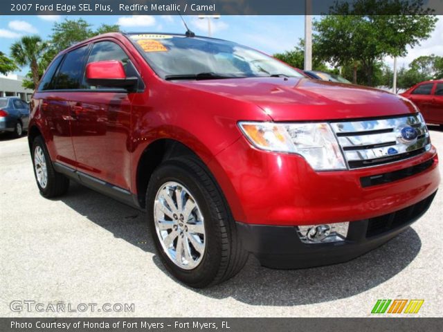2007 Ford Edge SEL Plus in Redfire Metallic
