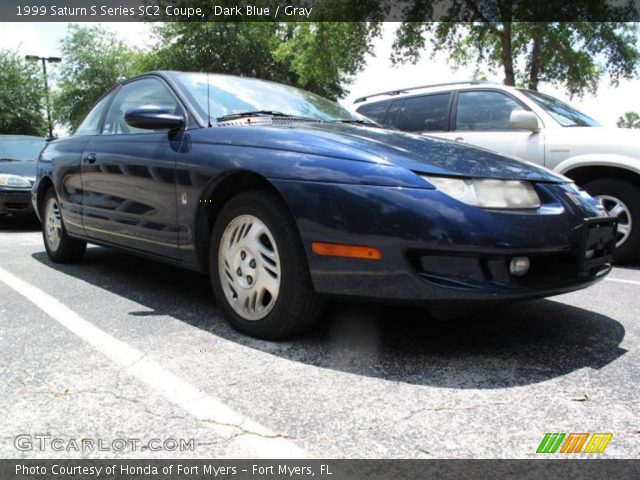 1999 Saturn S Series SC2 Coupe in Dark Blue