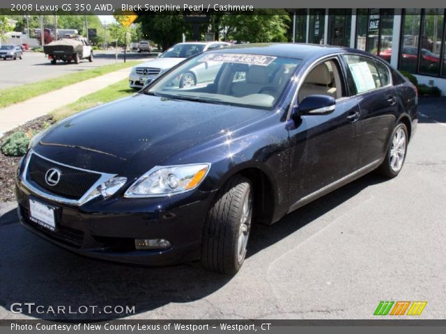 2008 Lexus GS 350 AWD in Black Sapphire Pearl