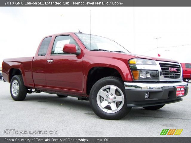 2010 GMC Canyon SLE Extended Cab in Merlot Jewel Metallic