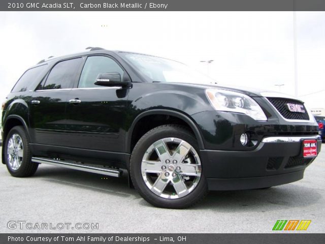 2010 GMC Acadia SLT in Carbon Black Metallic