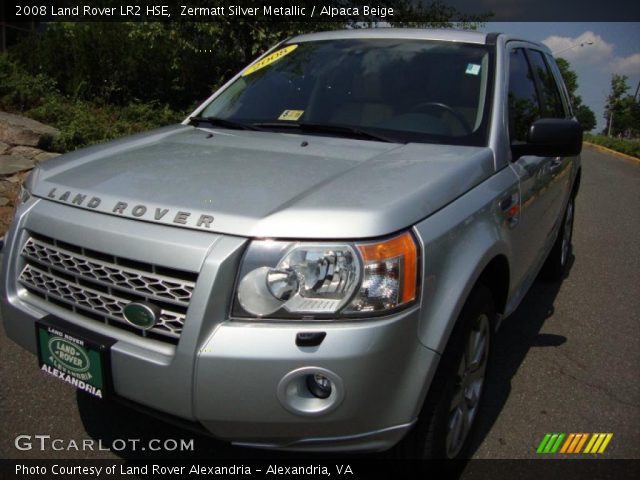 2008 Land Rover LR2 HSE in Zermatt Silver Metallic