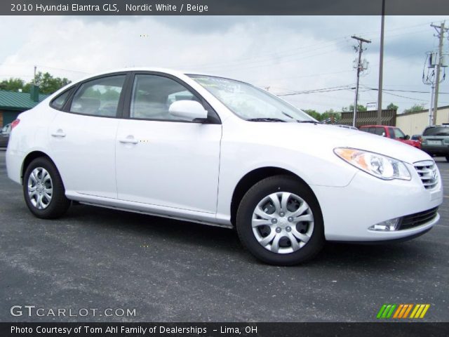 2010 Hyundai Elantra GLS in Nordic White